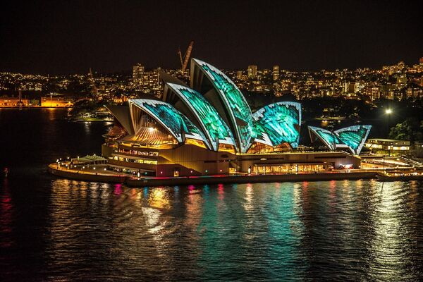 Вид на Сиднейский оперный театр в Австралии - Sputnik Казахстан