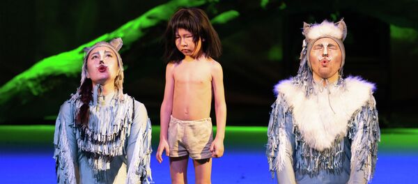 Спектакль Маугли. Казахский государственный академический театр детей и юношества им. Г. Мусрепова - Sputnik Казахстан