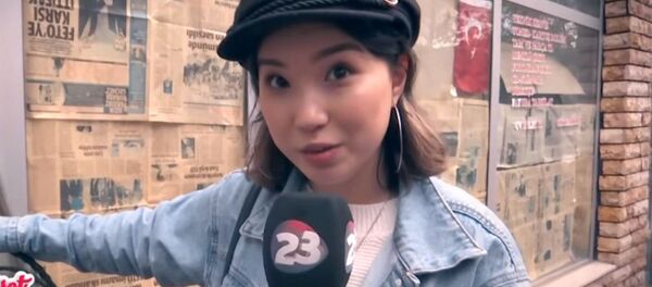 Елдана Кахарман работала на турецком канале Елдана Кахарман работала на турецком канале - Sputnik Казахстан