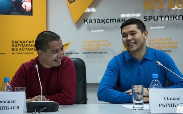 Команда КВН Спарта в гостях у Спутник Казахстан - Sputnik Казахстан