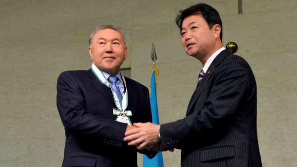 Нурсултану Назарбаеву присвоено звание особо почетного гражданина города Хиросимы - Sputnik Казахстан