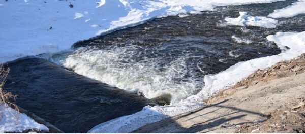 Гидросооружение в Акмолинской области, архивное фото - Sputnik Казахстан