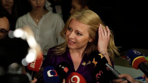 На выборах президента Словакии победила Зузана Чапутова - Sputnik Казахстан