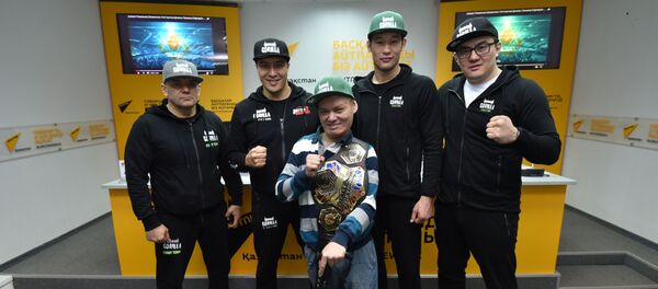 Участники брифинга в мультимедийном пресс-центре Sputnik Казахстан - Sputnik Казахстан