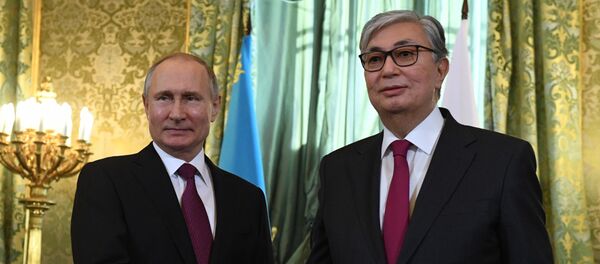 Президент РФ В. Путин встретился с президентом Казахстана К.-Ж. Токаевым - Sputnik Қазақстан