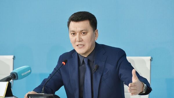 Руководитель телерадиокомпании Qazaqstan Ерлан Карин - Sputnik Казахстан