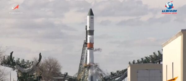 Запуск космического корабля Прогресс МС-11 с космодрома Байконур  - Sputnik Казахстан