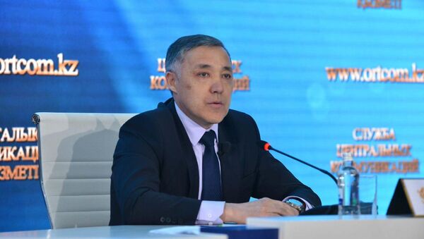 Исполняющий обязанности заместителя главы комитета государственных доходов Минфина Куат Рахимов - Sputnik Казахстан