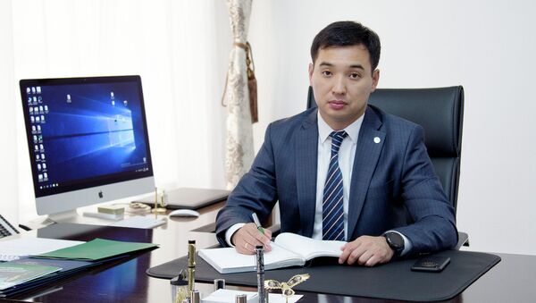 Вице-министр цифрового развития, оборонной и аэрокосмической промышленности Аблайхан Оспанов  - Sputnik Казахстан