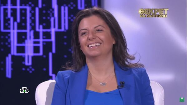 Маргарита Симоньян в передаче НТВ Секрет на миллион - Sputnik Казахстан