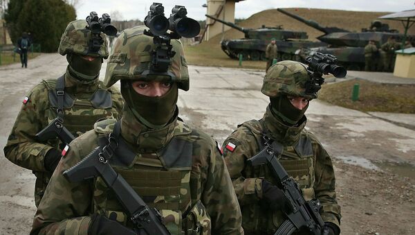Польские военные, участвующие в учениях в составе НАТО - Sputnik Казахстан