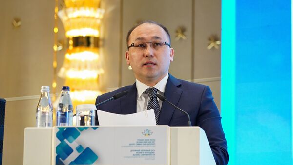 Министр информации и общественного развития Казахстана Даурен Абаев - Sputnik Казахстан