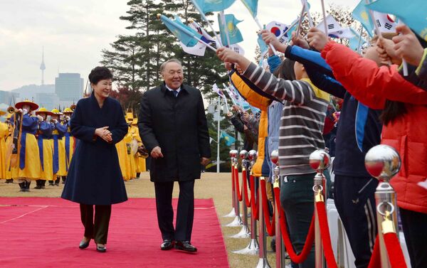 Официальный визит президента Казахстана в Южную Корею - Sputnik Казахстан