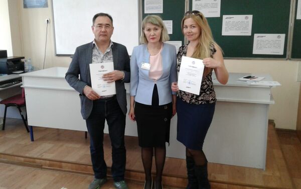  Участники Тотального диктанта в Нур-Султане - Sputnik Казахстан