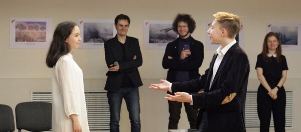 Участники поэтического баттла Мой Пушкин  - Sputnik Казахстан