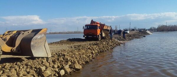 Ремонт дороги на село Старый Колутон - Sputnik Казахстан