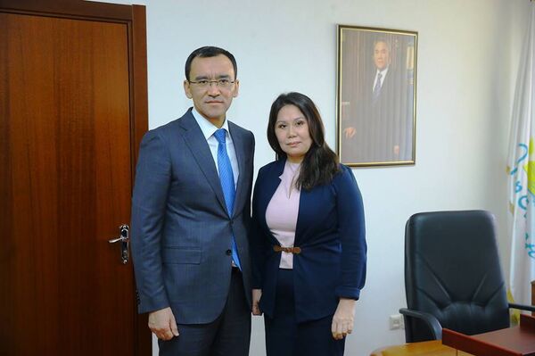 Маке, которого похвалил Назарбаев, получил должность в Nur Otan - Sputnik Казахстан