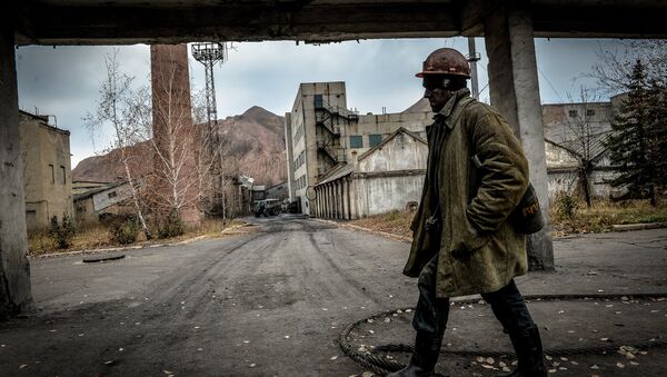 Архивное фото шахтера - Sputnik Казахстан