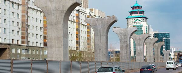 Опоры для Астана LRT - Sputnik Казахстан