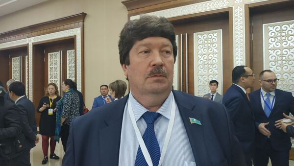 Директор департамента управления человеческими ресурсами Мангистауского атомного энергокомбината Андрей Могилин  - Sputnik Казахстан