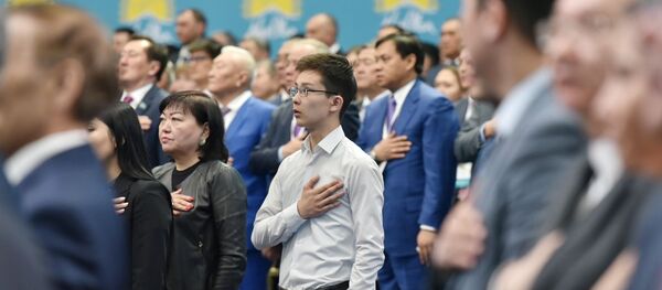 Съезд партии Nur Otan - Sputnik Казахстан
