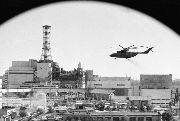 Чернобыль АЭС аумағын зарарсыздандыру - Sputnik Қазақстан