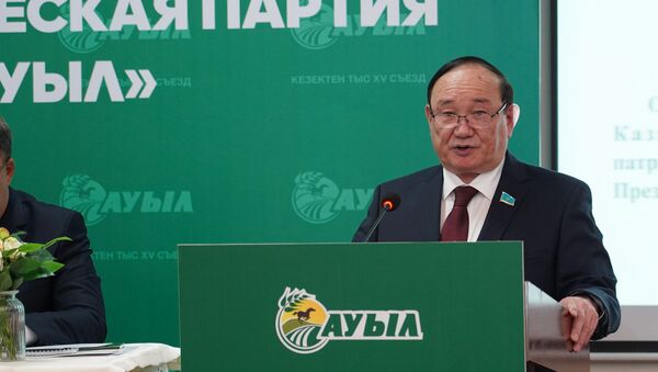 Председатель НДПП Ауыл, сенатор Али Бекетаев - Sputnik Казахстан