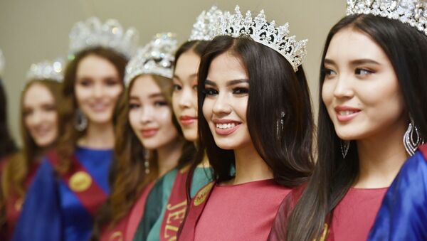 Финалистки конкурса Мисс Казахстан - Sputnik Казахстан