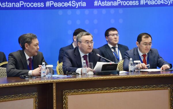 Двенадцатый раунд переговоров по Сирии состоялся в Нур-Султане - Sputnik Казахстан