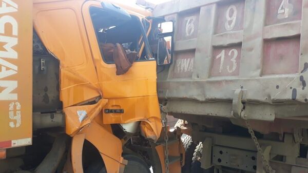 Крупное ДТП в Алматы: у грузовика отказали тормоза - Sputnik Казахстан