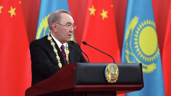 Нурсултан Назарбаев награжден Орденом Дружбы Китайской Народной Республики - Sputnik Казахстан