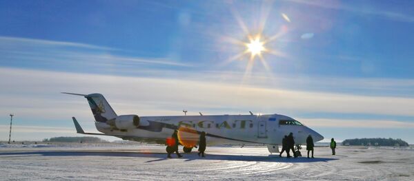 Самолет авиакомпании SCAT Самолет авиакомпании SCAT - Sputnik Казахстан