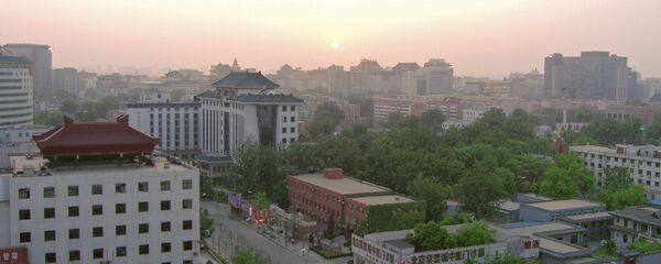 Пекин ранним утром, архивное фото Пекин ранним утром, архивное фото - Sputnik Казахстан