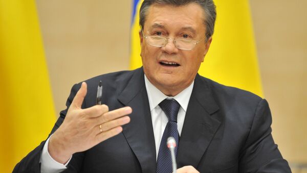 Пресс-конференция Виктора Януковича в Ростове-на-Дону - Sputnik Казахстан