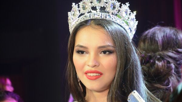 Мисс Казахстан-2015 Алия Мергембаева из Актау - Sputnik Казахстан