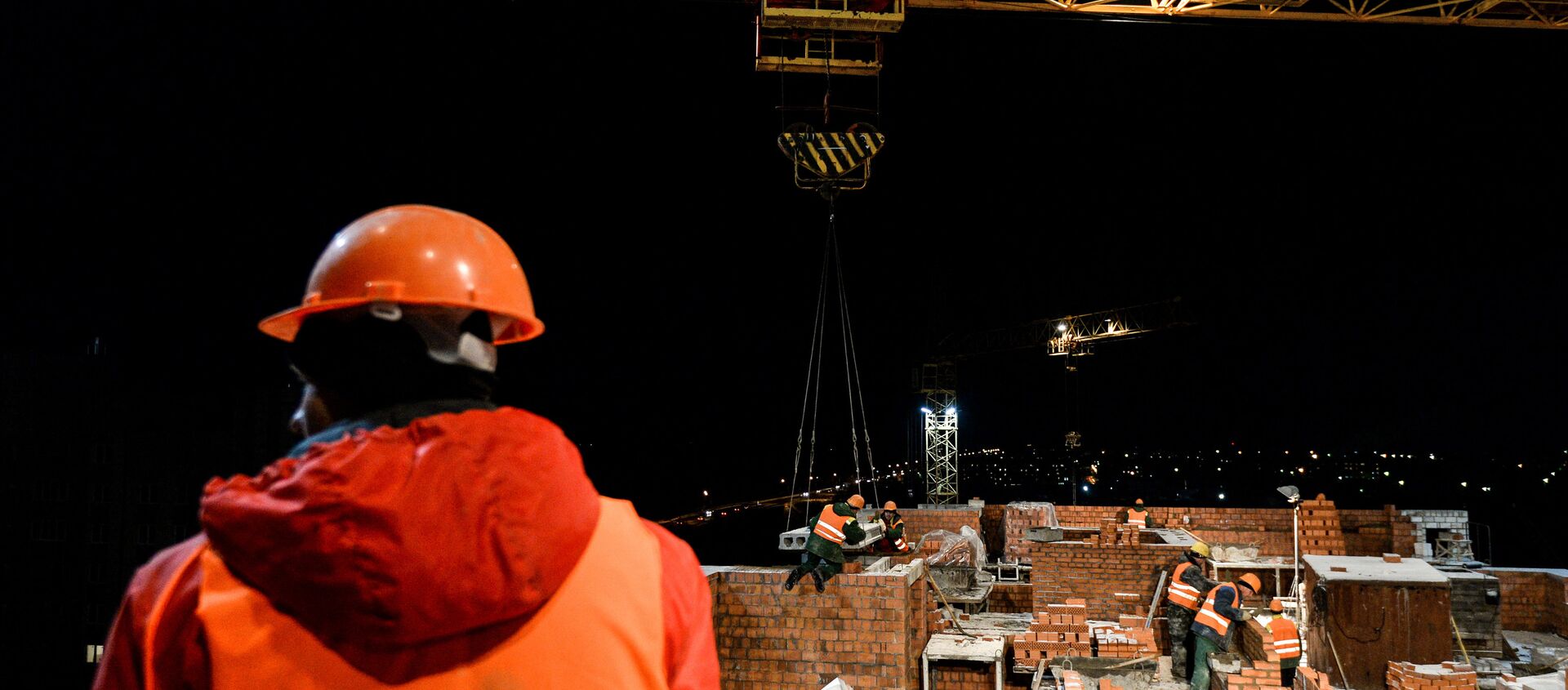 Строительство жилых комплексов. Архивное фото - Sputnik Казахстан, 1920, 28.11.2019