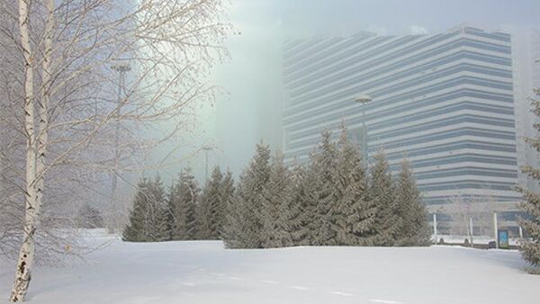 Архивное фото тумана в Астане - Sputnik Казахстан