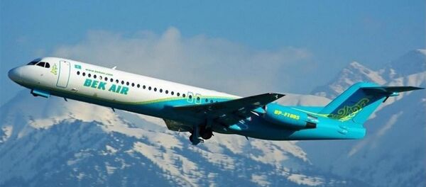 Самолет авиакомпании Bek Air - Sputnik Казахстан