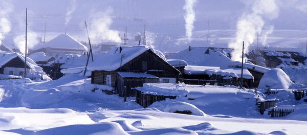 зима деревня зима деревня - Sputnik Казахстан