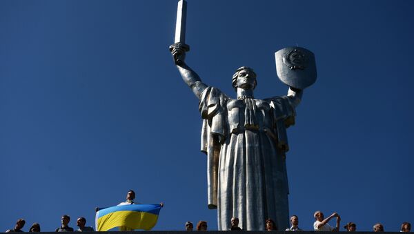 Монумент Родина-Мать в Киеве. Архивное фото - Sputnik Казахстан