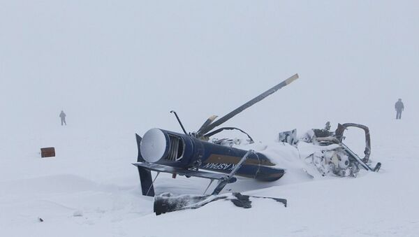 Обломки вертолета в Алматинской области - Sputnik Казахстан