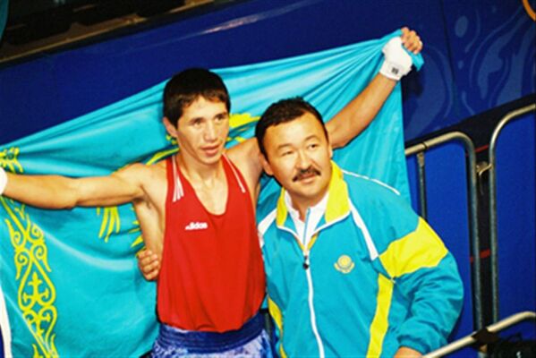 Олимпийский чемпион по боксу Бекзат Саттарханов - Sputnik Казахстан