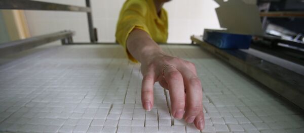 Сахар-рафинад. Архивное фото - рекадр Сахар-рафинад. Архивное фото - рекадр - Sputnik Казахстан