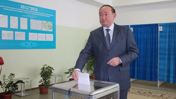  Председатель Казахстанской социал-демократической партии Ауыл Али Бектаев  - Sputnik Қазақстан