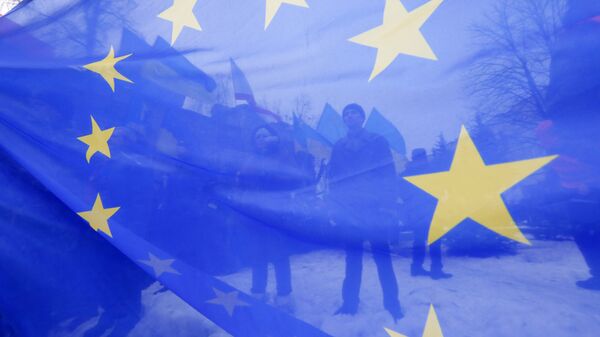 Флаг Евросоюза. Архивное фото - Sputnik Қазақстан
