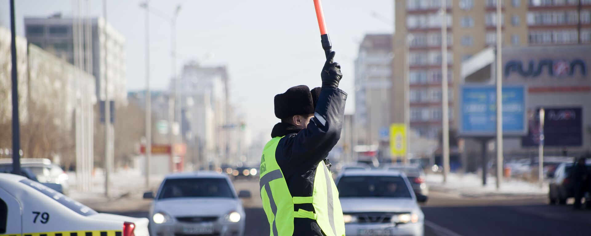 Полицейский на улицах Астаны, архивное фото - Sputnik Казахстан, 1920, 21.11.2025
