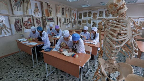 Медицинский университет. Архивное фото - Sputnik Казахстан
