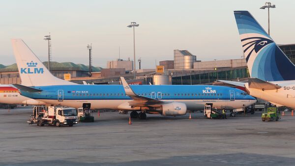 Boeing 737-800 авиакомпании KLM - Sputnik Казахстан
