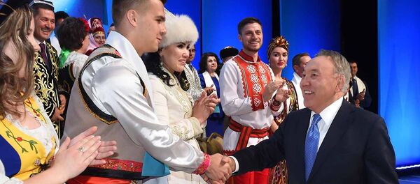 Нурсултан Назарбаев и АНК Нурсултан Назарбаев и АНК - Sputnik Казахстан