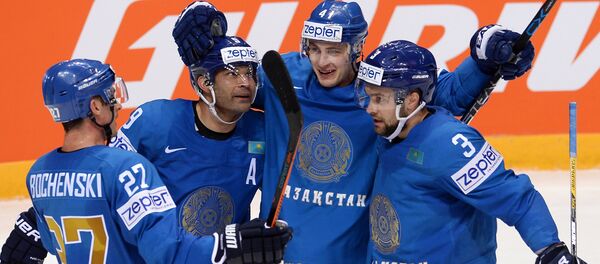 Архивное фото сборной Казахстана по хоккею Архивное фото сборной Казахстана по хоккею - Sputnik Казахстан